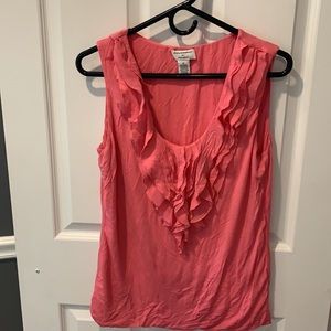 Pink ruffle top philosophy m